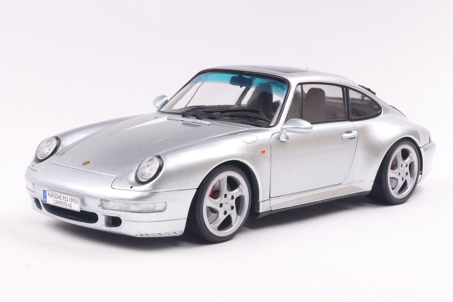 ArtCar Lampe 993 4s in polar Silber Edelstahl