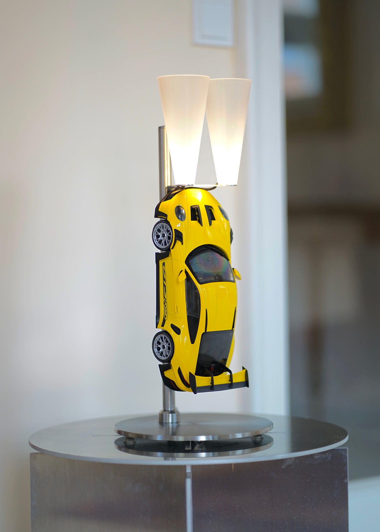 ArtCar Lamp Porsche 992 GT3 RS Yellow