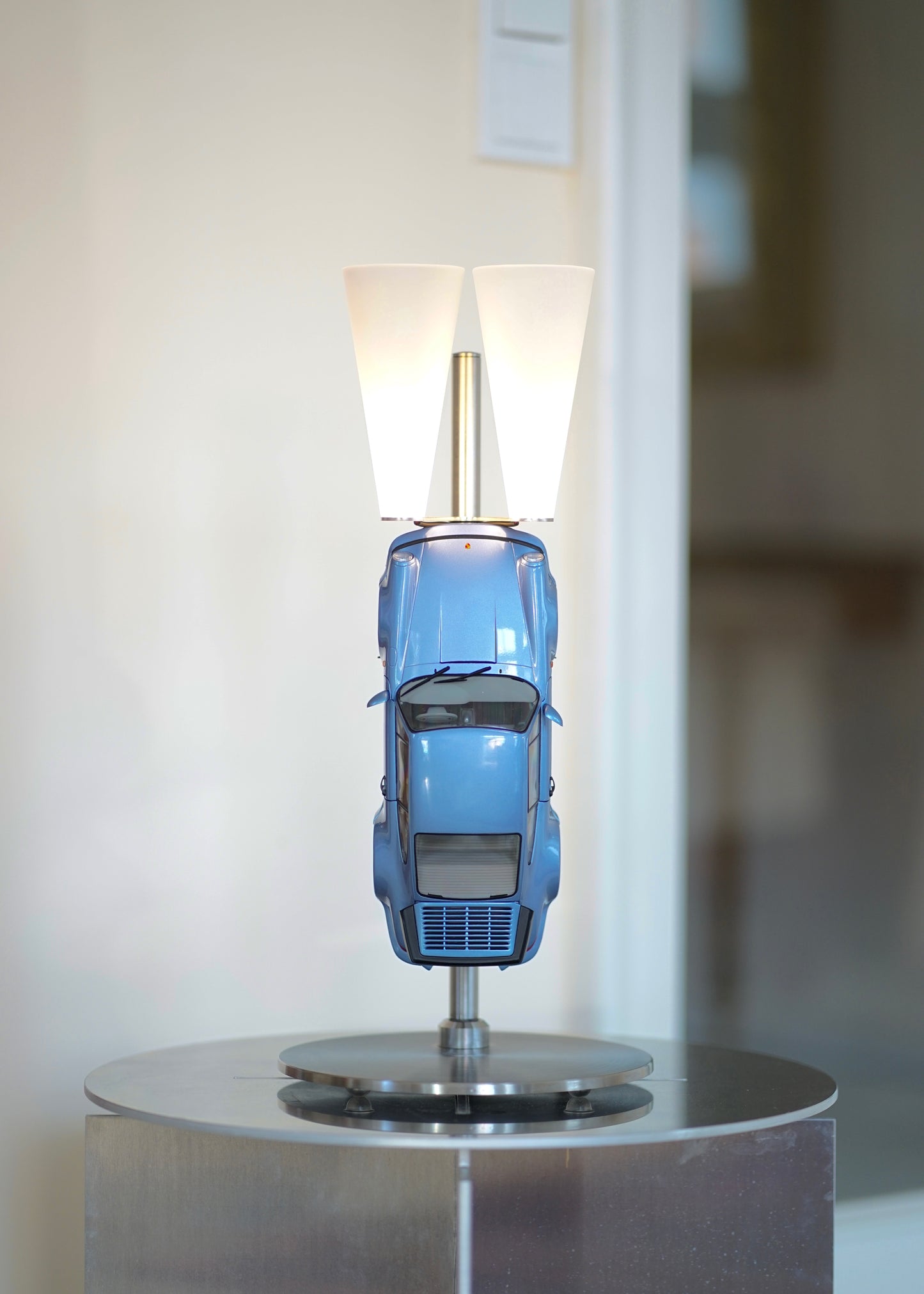 ArtCar Lampe Porsche 964 Turbo Horizontblau