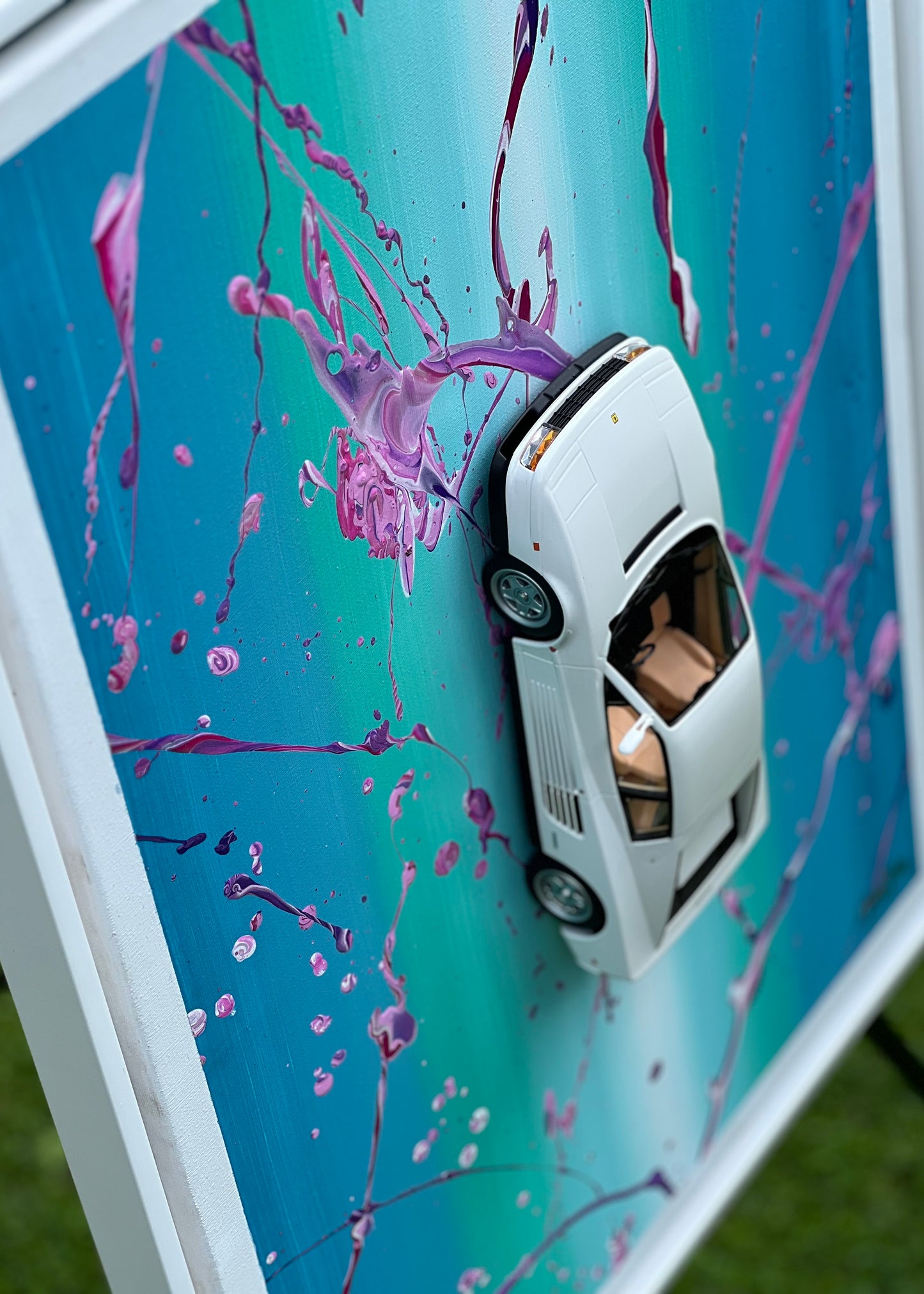 ArtCar on Canvas - Miami Vice Edition