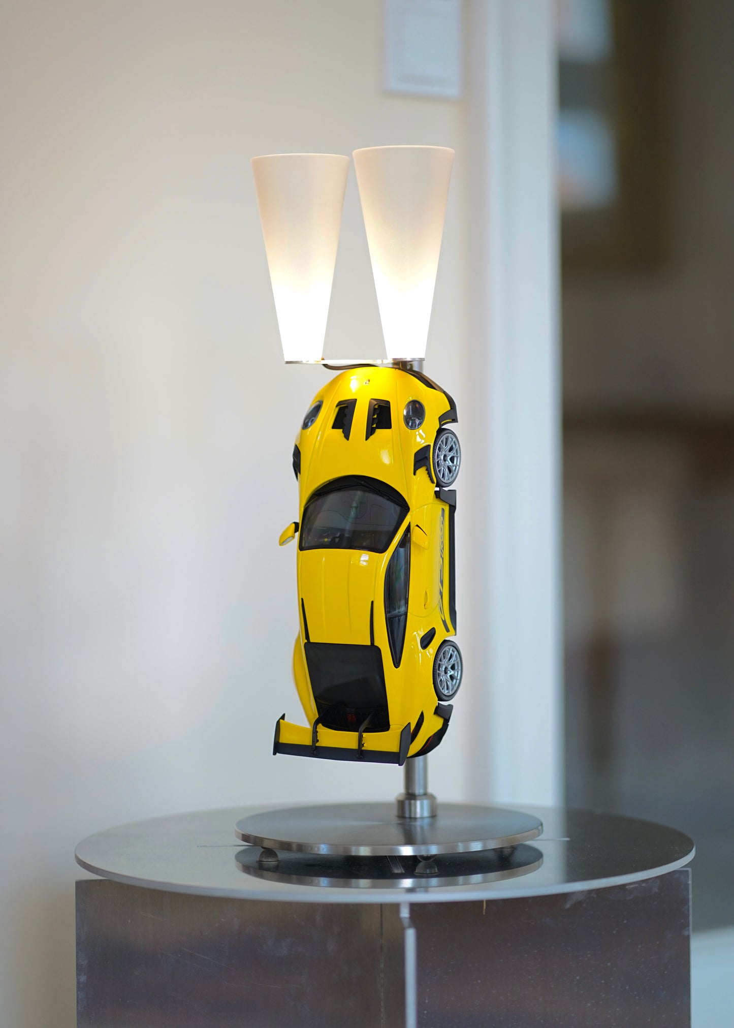 ArtCar Lamp Porsche 992 GT3 RS Yellow