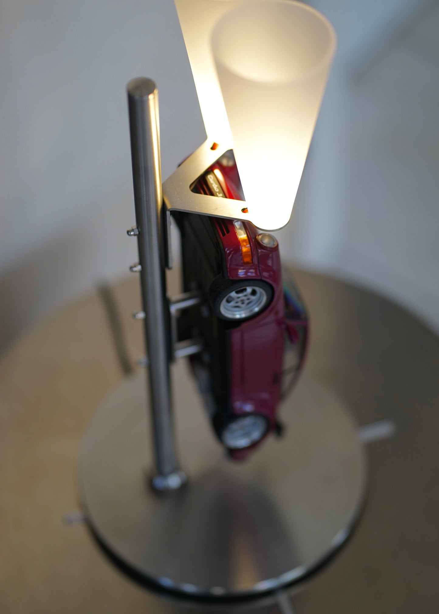 ArtCar Lampe Porsche 964 Turbo Sternrubin