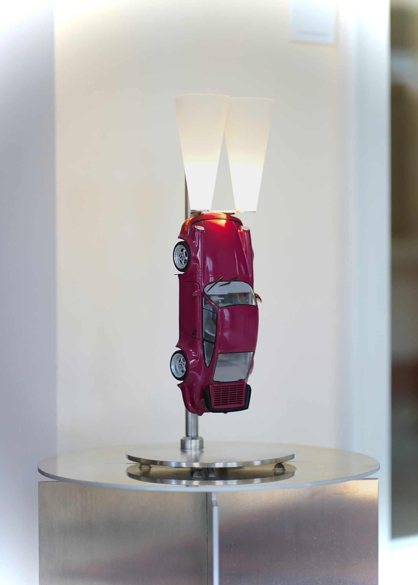 ArtCar Lampe Porsche 964 Turbo Sternrubin