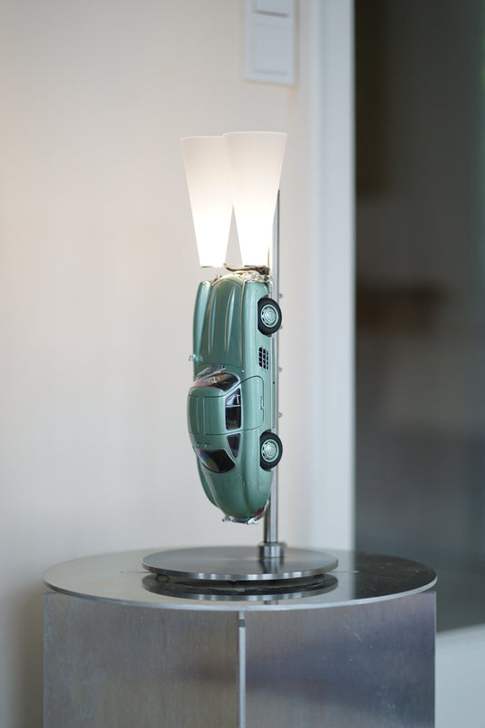 ArtCar Lamp Mercedes 300 SL carnation green